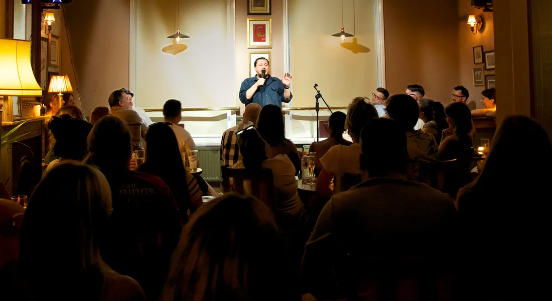 Live comedy show at JK Comedy Club Covent Garden